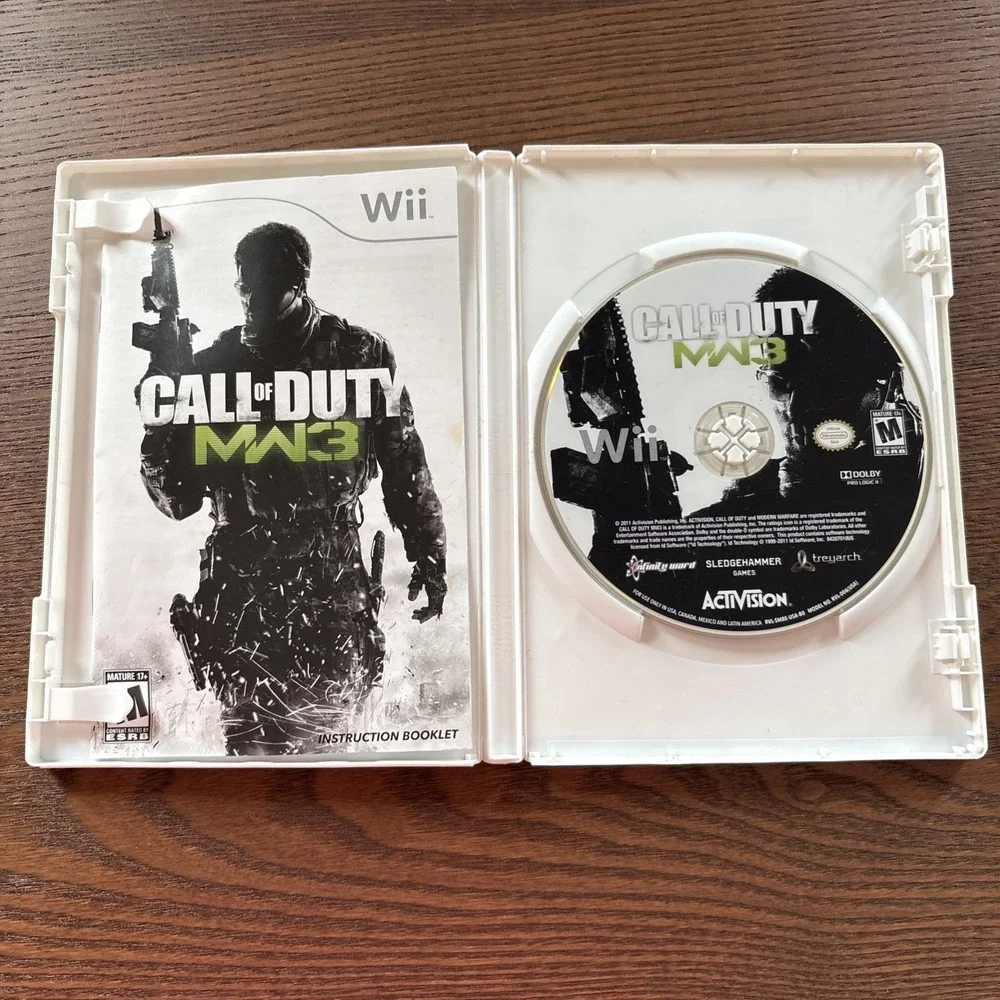 Call of Duty: Modern Warfare 3 (Nintendo Wii, 2011) CIB Complete Tested